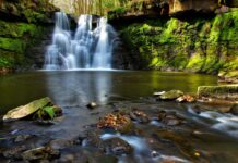 Водоспади Лідса та регіону